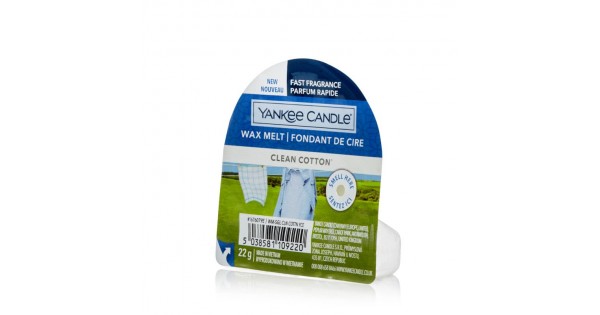 Wax Melt Tart - Clean Cotton 1676079E YANKEE CANDLE