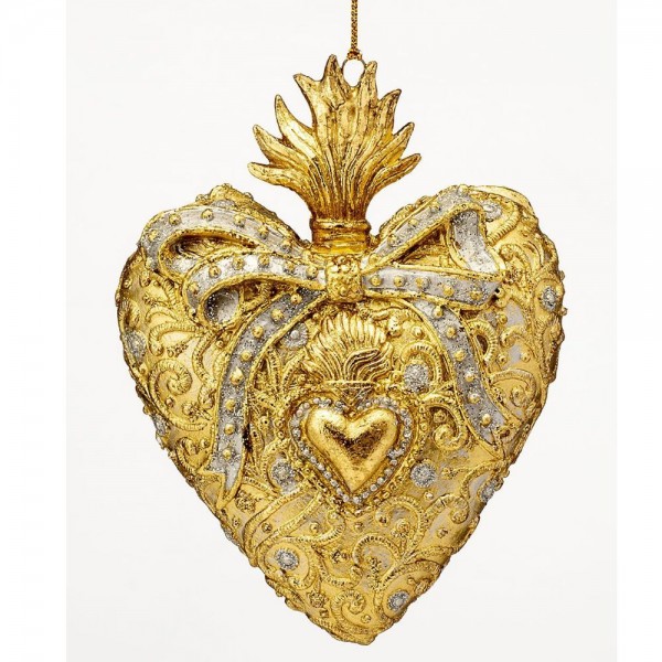 Cuore Ardente Oro e Argento